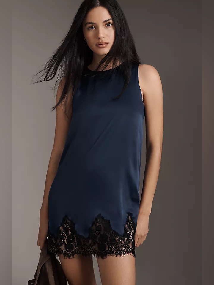 Reformation Jessalyn Sleeveless Silk Mini Dress